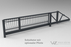 1009-Schiebetor-mit-optionaler-Pforte